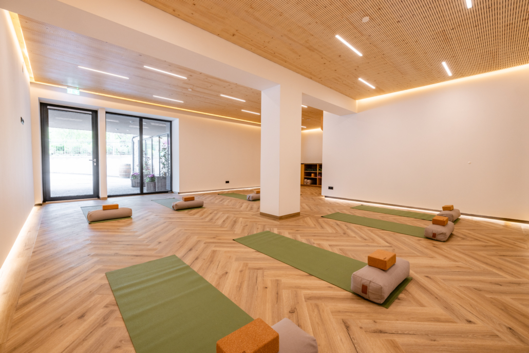 Annelies Yoga Raum im Hotel